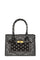 Amoeba Print Rectangular Bag with Buckle Accent