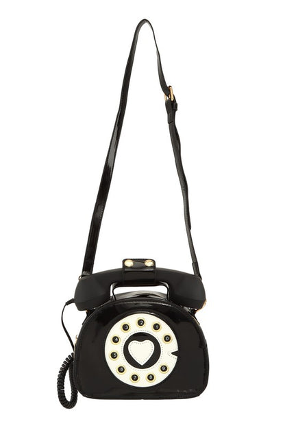 Telephone Shaped Purse Shoulder Crossbody Bag