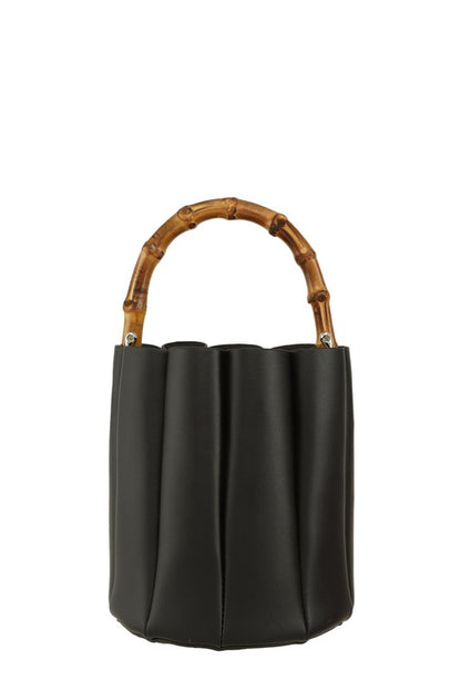 Classic Pu Leather Bucket Bag