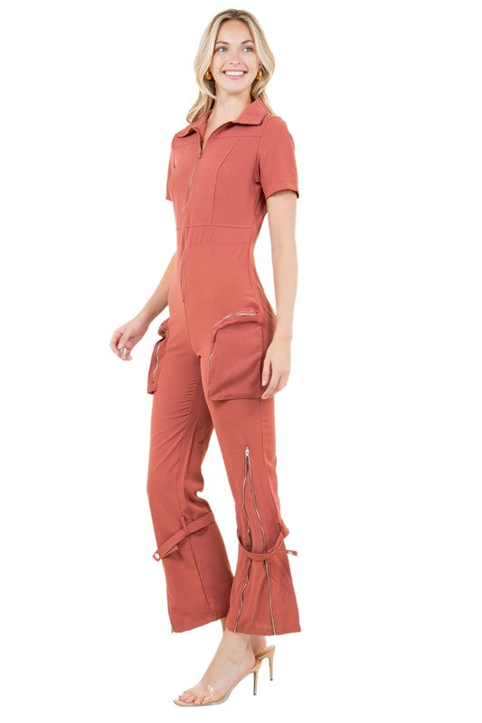 WOMEN FASHION CAGO JUMPSUITS