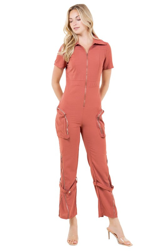 WOMEN FASHION CAGO JUMPSUITS