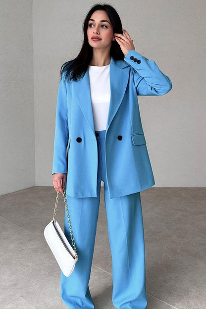 WOMEN FASHION BLAZERS SUIT SET