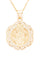 Saint Benedict CZ Pendant Necklace