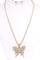 BUTTERFLY LECKLACE AND EARRRING