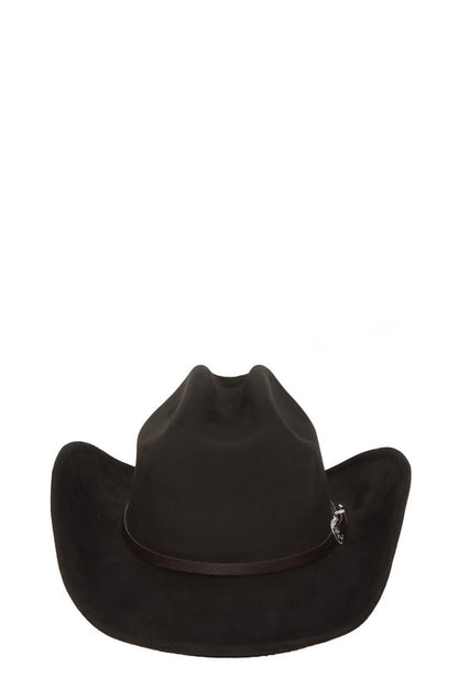 Fedora Hat with Buckle Accent