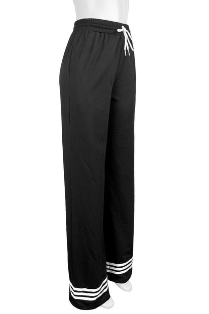 WOMEN FASHION CLASSIC STRAIGHT LEG PANTS