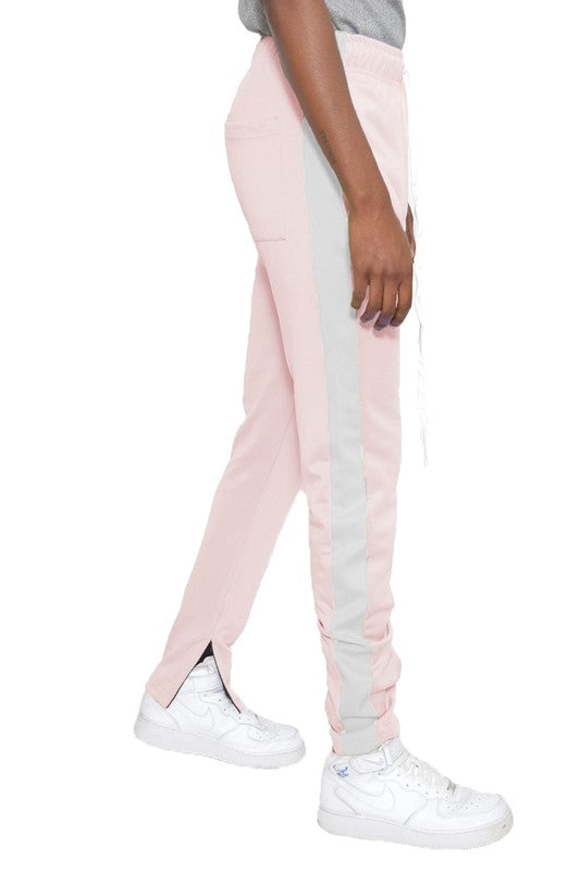 SLIM SKINNY  STRIPE DESIGN TRACK PANT JOGGERS