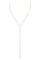 Petite Pearl Station Rhinestone Dainty Necklace