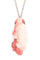 Genuine Druzy 2 Tone Pendant Long Necklace Set