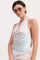 BIAS HALTER NECK TOP