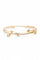 Crystal Arrow Mix Charm Dainty Bangle Set