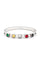 Stainless Steel Bejeweled Stacking Bangle