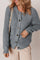 Chunky Knit Button-Front Cardigan Sweater