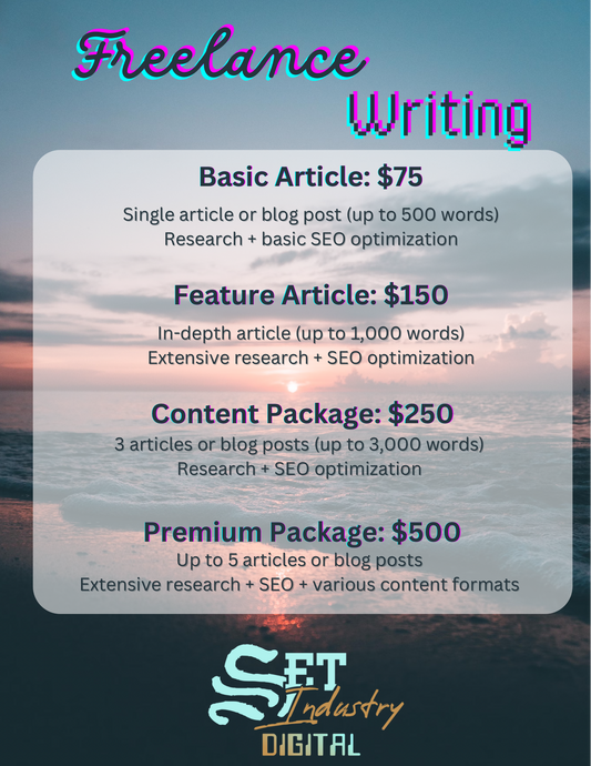 Freelance Writing