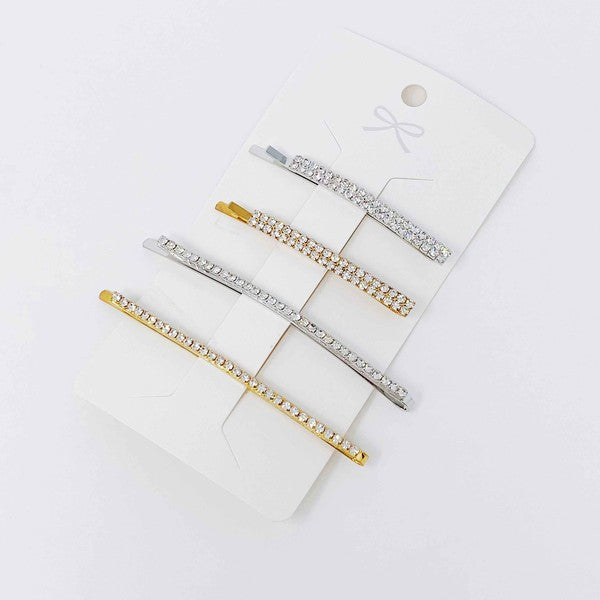 Your Shiness CZ Hair Pin Set