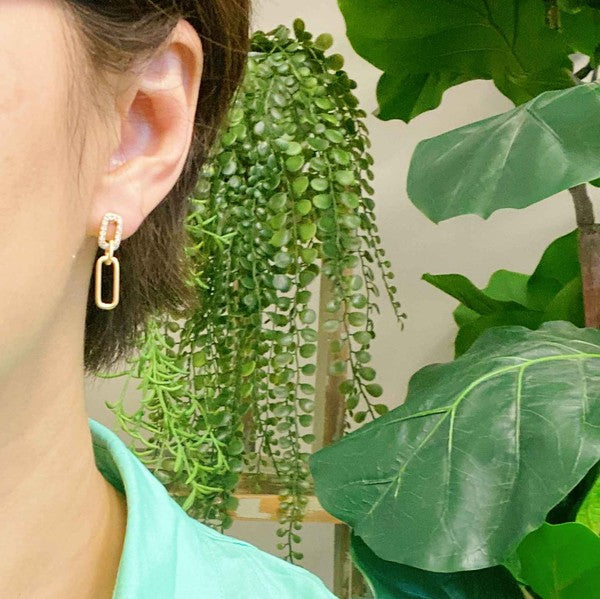 Edge Dangle Earrings