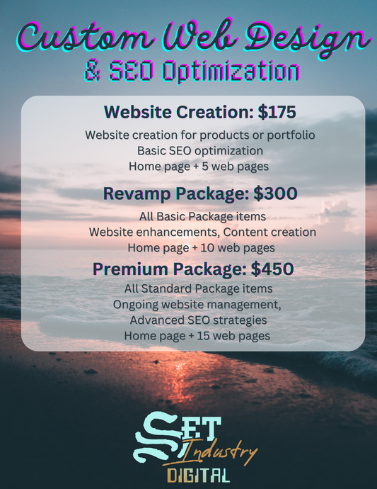 Custom Web Design & SEO Optimization Services