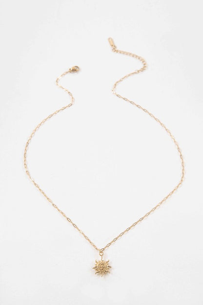 Helio Charm Necklace