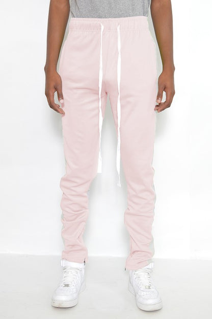 SLIM SKINNY  STRIPE DESIGN TRACK PANT JOGGERS